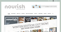 Desktop Screenshot of nourishmagazine.co.nz